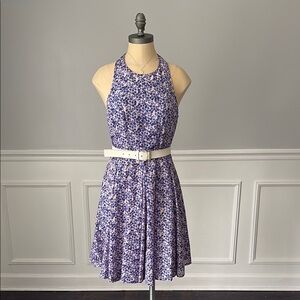 Jessica Simpson Floral Halter Dress